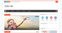 Desktop Screenshot of mehmetteber.com
